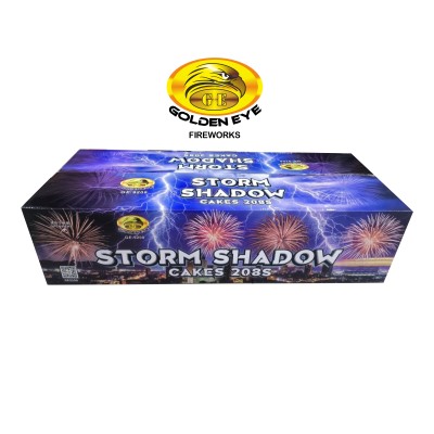 Kembang Api Cakes Storm Shadow 208 shoot - GE9208 ( Mix 0.8 , 1 Inch )